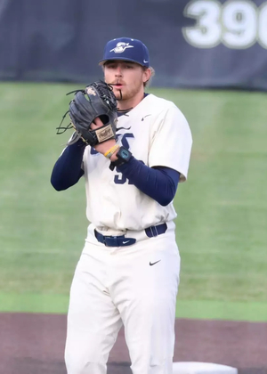Jack Tobin pitching