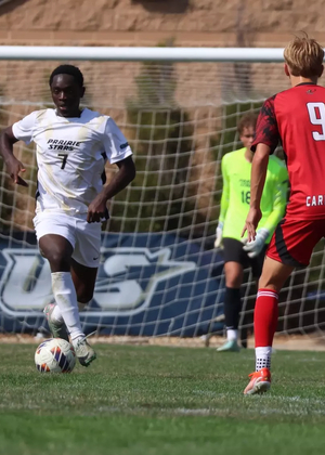 Mahomet Doucoure playing soccer