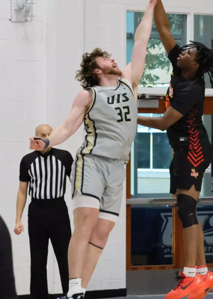 Isaiah Esker blocks shot