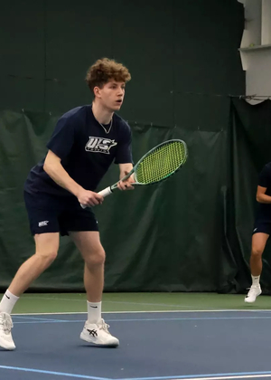 Kai Van-Roon playing doubles