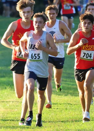 Garrett Wagoner racing cross country