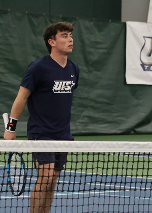 Pablo Herrera during tennis match