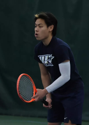 Lin En Tan in ready stance