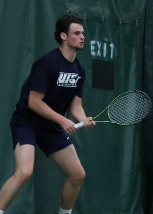 Antonio Ayerbe Streuble playing tennis