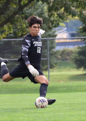 Joe Brudnak goal kick