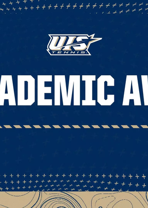 ITA ACADEMIC AWARDS GRAPHIC, BLUE BACKGROUND WITH GOLD ACCENTS. UIS AND ITA LOGOS