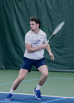 Antonio Ayerbe Streubel playing tennis