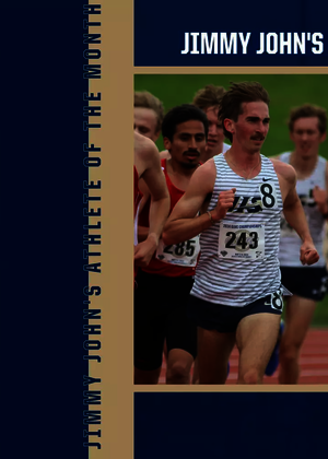 Cort Ross. Jimmy John's Athlete of the month. UIS Athletics logo. Jimmy John's logo