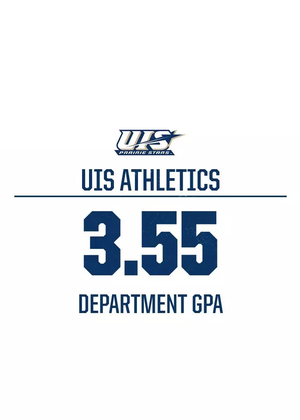 UIS Athletics 3.55 Department GPA