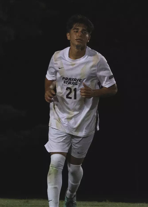 Edon Saipi playing soccer