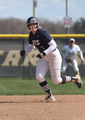Ella Brinkley running bases