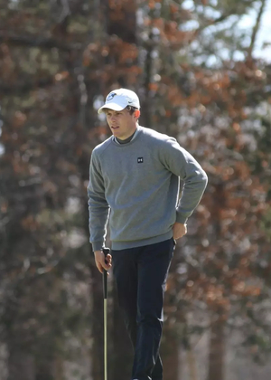 Francesco Abba golfing