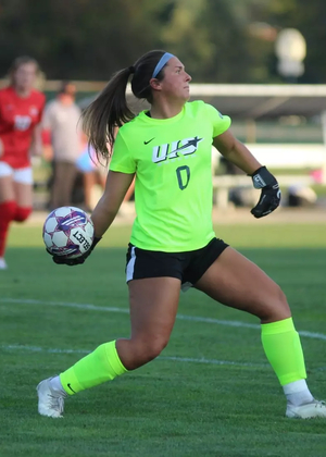 Allision Mirimanian as goalkeeper