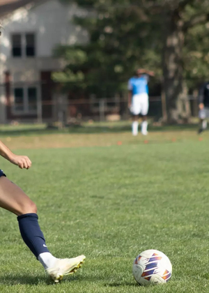 Sergio Crescenzi playing soccer
