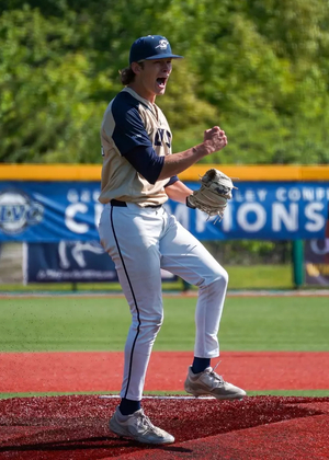 Mark Decicco celebrates win