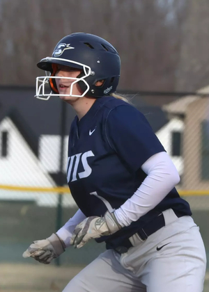 Jillian Lane on first base