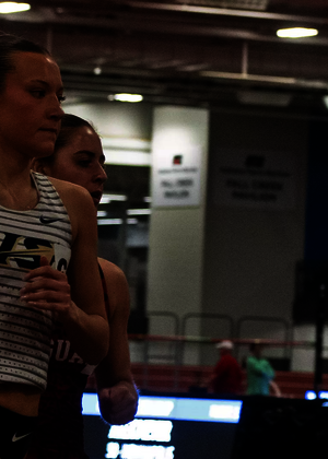 Maddie Miller racing the 3k