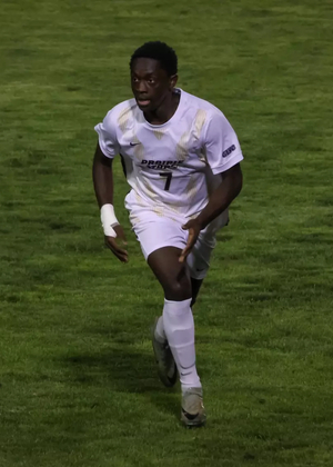 Mahomet Doucoure playing soccer