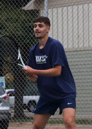 Miran Todorovic playing tennis