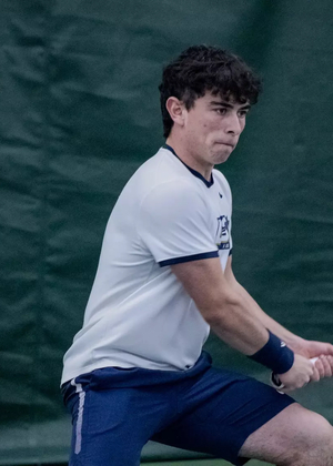 Pablo Herrera playing tennis