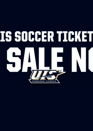 UIS Soccer Tickets on Sale Now. UIS Athletics logo