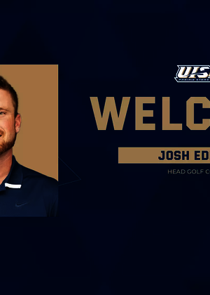 WELCOME JOSH EDISON HEAD GOLF COACH