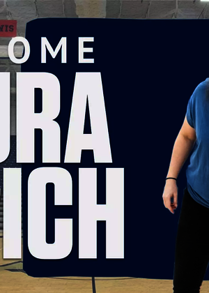 Welcome Laura Ulrich graphic