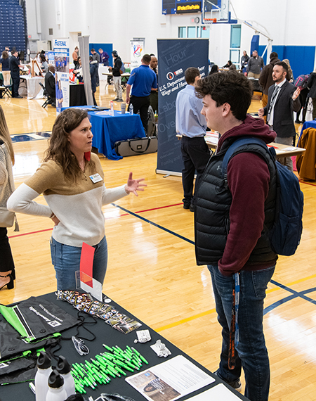 Students at Career Expo