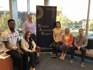 Student Accounting Society group photo