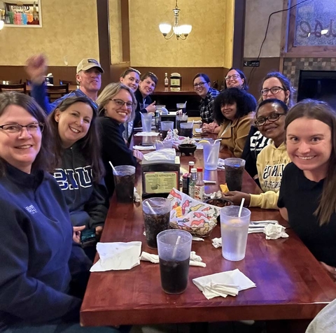 UIS colleagues participating in the trip to Emiquon Nature Preserve