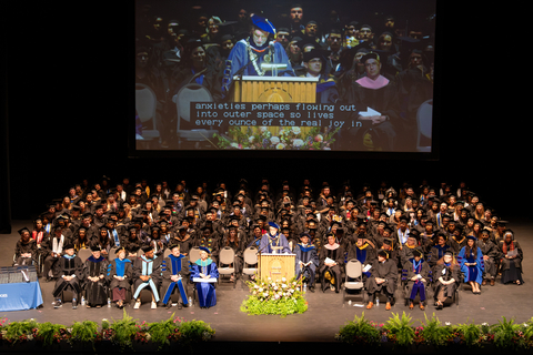 commencement stage