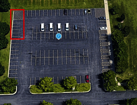 Locations for new EV charging stations in Lot I-North