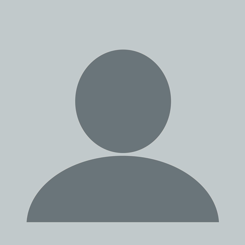 Gray user icon on a light gray background.
