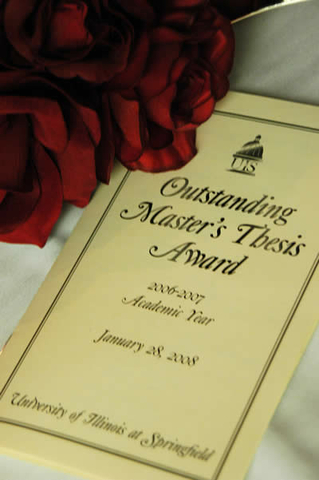 Outstanding Master's Thesis Award Program from 2008