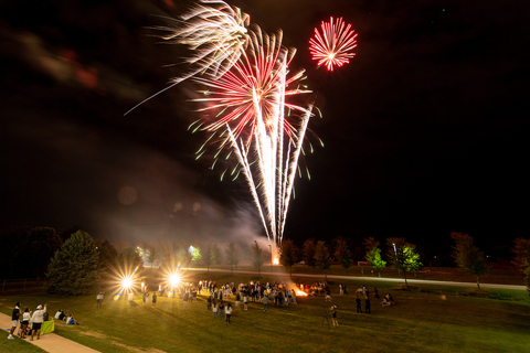 fireworks at UIS