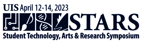 logo for 2023 Student Technology, Arts, and Research Symposium