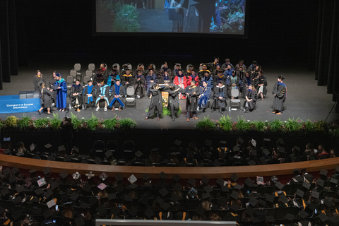 CHST Graduate Students at the Commencement of 2025