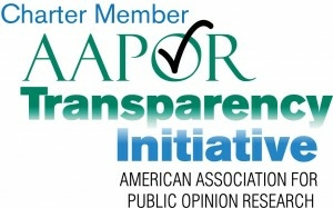 Charter Member badge for the AAPOR Transparency Initiative
