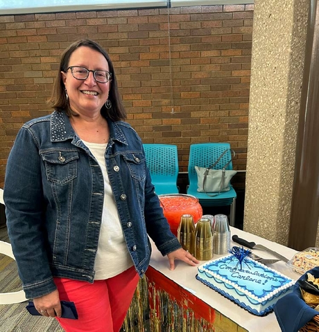 May Employee of the Month, Carlene Hindert