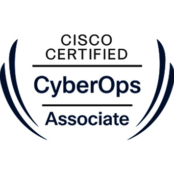 Cisco Certified CyberOps Associate badge