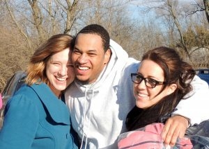 Attorney Erica Nicolas Cook, Teshome Campbell, Lauren Kaeseberg