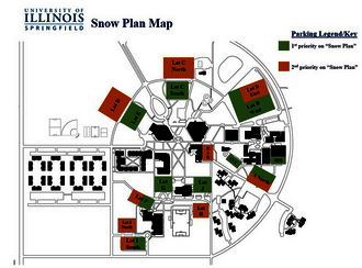 UIS Snow Plan Map
