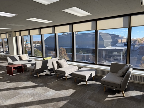 soft lounge by window