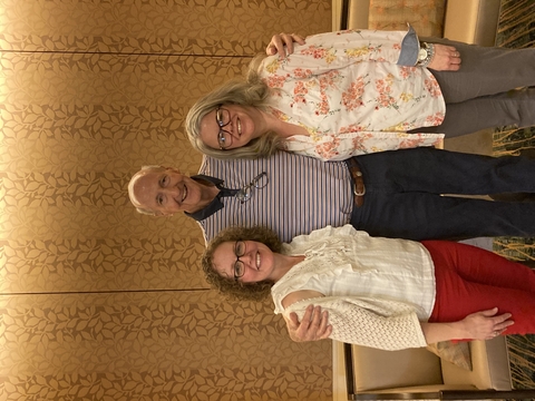 Carly Shank, Bob Staley, and Sarah Brewer