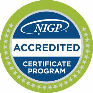 NIGP Accredited Certificate Program logo