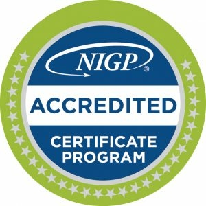 Public Procurement Management Graduate Certificate Accreditation