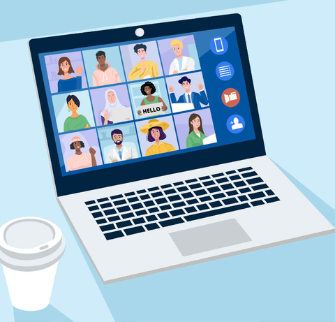 UIS New Hire Virtual Orientation Graphic