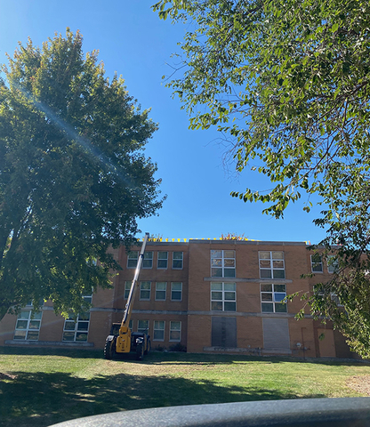 Lift at Lincoln Residence Hall