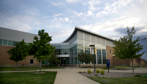 TRAC building north entrance