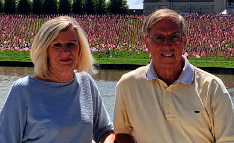 Georgine O'Donnell and Dennis Sedlak